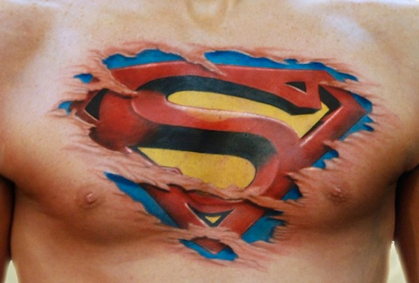 3D-superman-tattoo