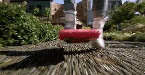 Back to the future hoverboard gif