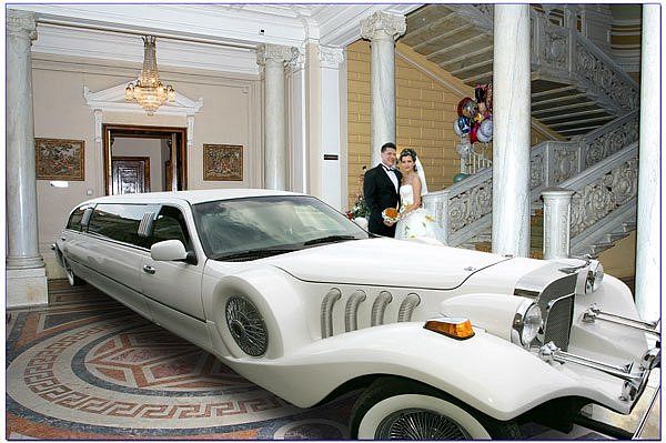 Huge Wedding Car