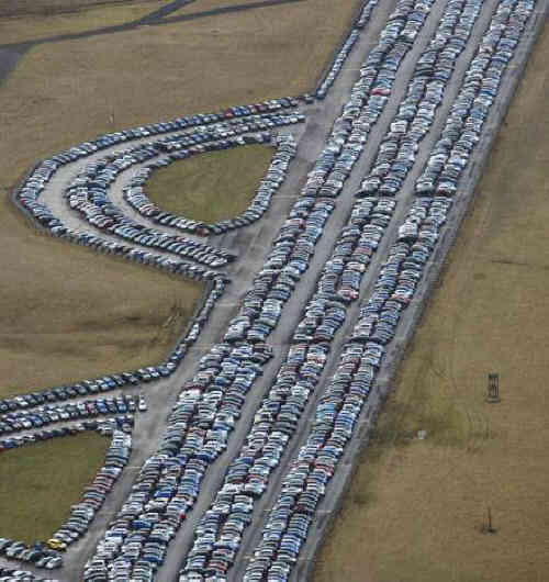 Stockpile of Cars