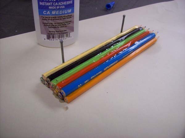 Coloured Pencils Together