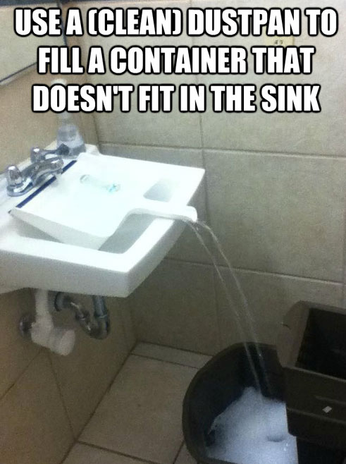 Sink - life hack
