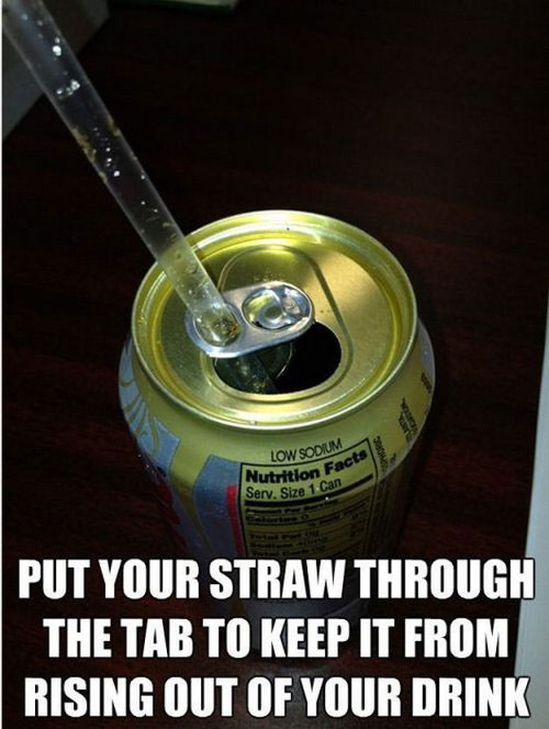 Straw - life hack