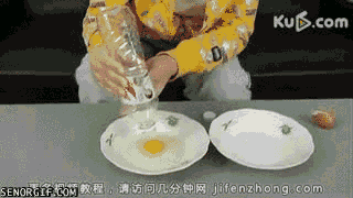 Egg yolk - life hack