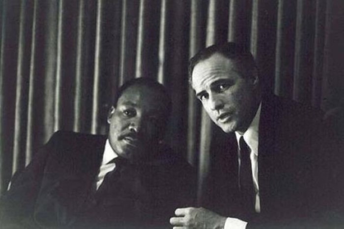 Malcolm X and Brando