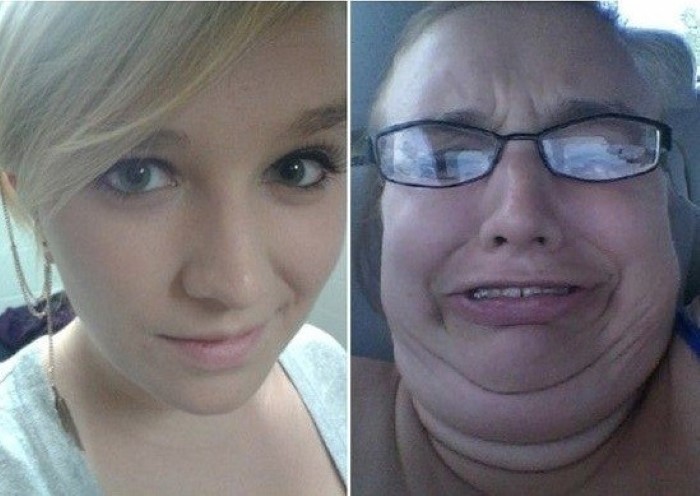 Pretty Girls Ugly Faces (1)