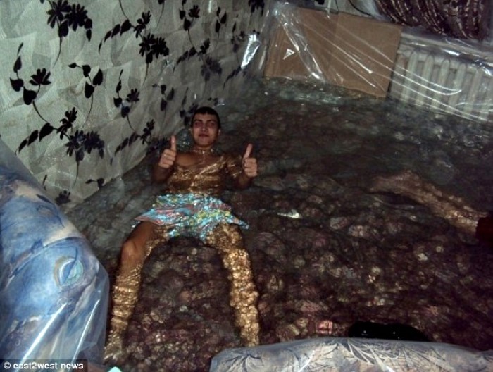Ukrainian Living Room Swimming Pool