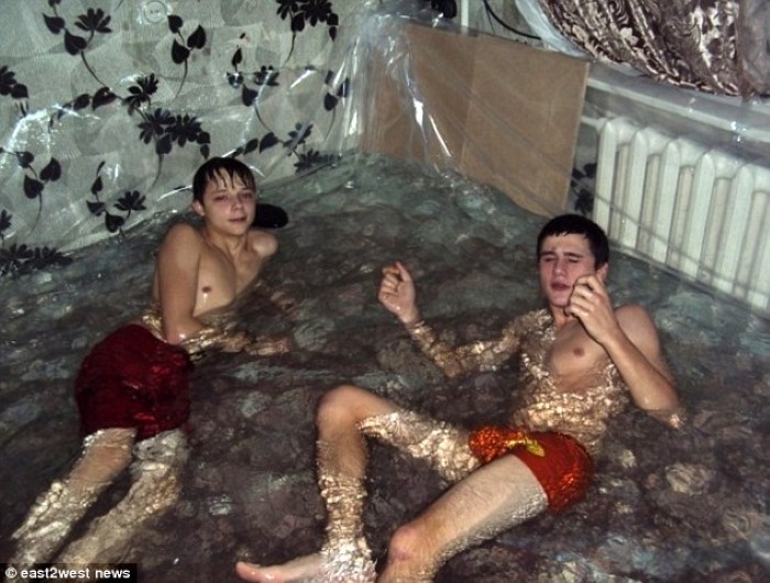 Ukrainian Living Room Swimming Pool