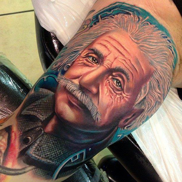 Albert Einstein Tattoo