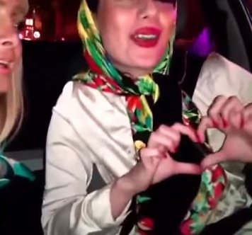 Women Crash Car While Singing