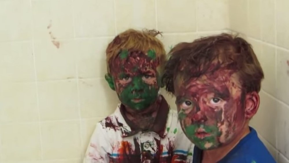 Kids Make A HugeMess With Paint And Blame Each Other For It! | BoredomBash