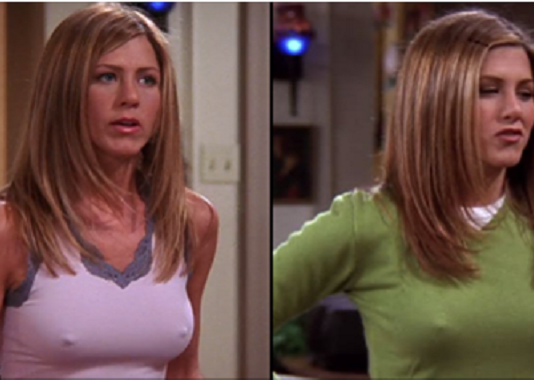 This Is Why Rachel From Friends Always Had Her Nipples Out.